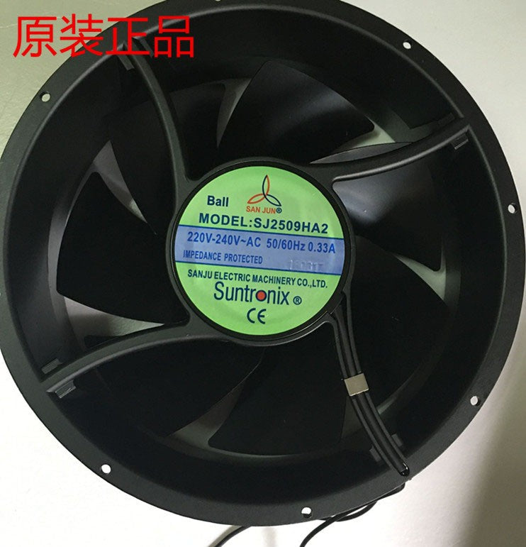 SANJU SJ2509HA2 220V/240V 0.33A 2wires Cooling Fan - Original New SANJU SJ2509HA2 220V/240V 0.33A 2wires Cooling Fan - Original New